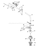 Page A Diagram and Parts List for YM400 41ADY40G401 Yard Man Trimmer